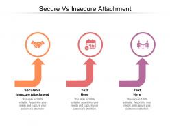 Secure vs insecure attachment ppt powerpoint presentation icon graphics design cpb