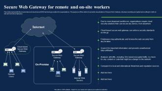 Secure Web Gateway For Remote And On Site Workers Network Security Using Secure Web Gateway