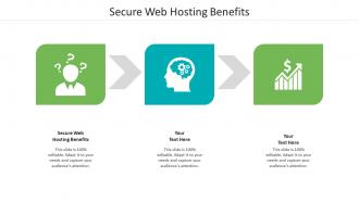 Secure web hosting benefits ppt powerpoint presentation show influencers cpb