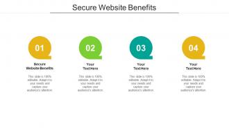 Secure website benefits ppt powerpoint presentation styles graphics cpb