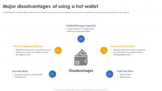Secure Your Digital Assets Major Disadvantages Of Using A Hot Wallet