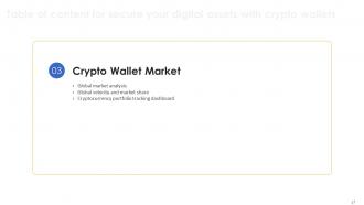 Secure Your Digital Assets With Crypto Wallets Powerpoint Presentation Slides Attractive Ideas