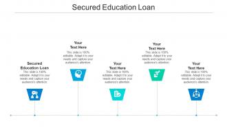 Secured education loan ppt powerpoint presentation portfolio guidelines cpb