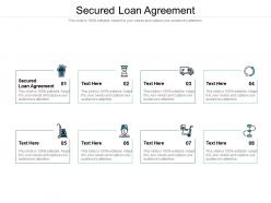 Secured loan agreement ppt powerpoint presentation samples cpb