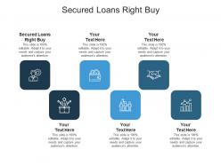 Secured loans right buy ppt powerpoint presentation pictures aids cpb