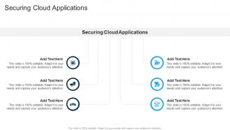 Securing Cloud Applications In Powerpoint And Google Slides Cpb