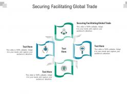 Securing facilitating global trade ppt powerpoint presentation model grid cpb