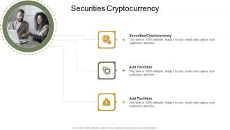Securities Cryptocurrency In Powerpoint And Google Slides Cpb