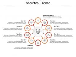 Securities finance ppt powerpoint presentation portfolio design ideas cpb