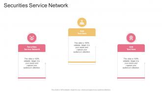 Securities Service Network In Powerpoint And Google Slides Cpb