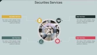 Securities Services In Powerpoint And Google Slides Cpb