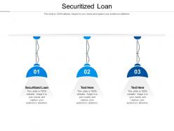 Securitized loan ppt powerpoint presentation professional example introduction cpb