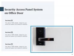 Security Access Protection Fingerprint Information Mobile