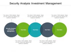 Security analysis investment management ppt powerpoint presentation portfolio summary cpb