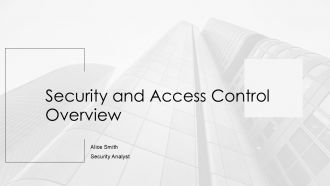 Security And Access Control PPT Summary AT