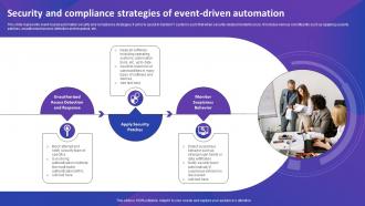 Security And Compliance Strategies Of Event Driven Automation