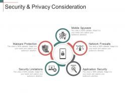 Security and privacy consideration presentation slides