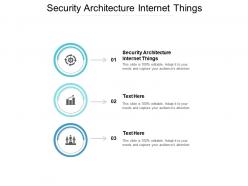 Security architecture internet things ppt powerpoint presentation file portrait cpb