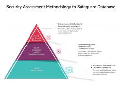 Security assessment methodology to safeguard database