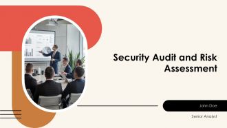 Security Audit And Risk Assessment PPT Outline AT