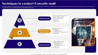 Security Audit Powerpoint PPT Template Bundles Compatible Colorful