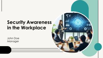 Security Awareness In The Workplace PPT Example AT