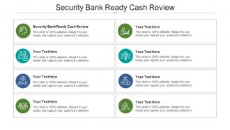 Security bank ready cash review ppt powerpoint presentation outline show cpb