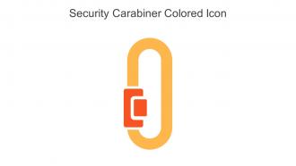 Security Carabiner Colored Icon In Powerpoint Pptx Png And Editable Eps Format