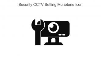 Security CCTV Setting Monotone Icon In Powerpoint Pptx Png And Editable Eps Format