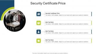 Security Certificate Price In Powerpoint And Google Slides Cpb