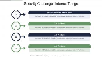 Security Challenges Internet Things In Powerpoint And Google Slides Cpb