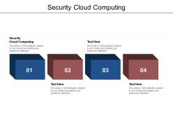Security cloud computing ppt powerpoint infographics design inspiration cpb