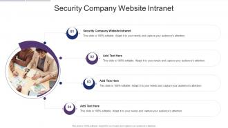 Security Company Website Intranet In Powerpoint And Google Slides Cpb