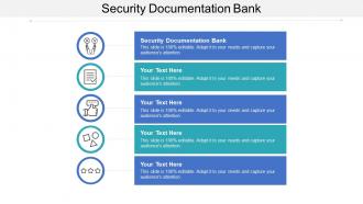 Security documentation bank ppt powerpoint presentation infographics graphic tips cpb