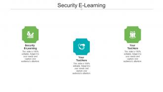 Security e learning ppt powerpoint presentation icon infographics cpb