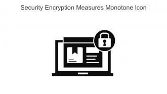 Security Encryption Measures Monotone Icon In Powerpoint Pptx Png And Editable Eps Format