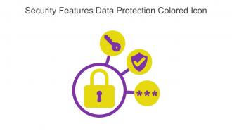 Security Features Data Protection Colored Icon In Powerpoint Pptx Png And Editable Eps Format