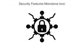 Security Features Monotone Icon In Powerpoint Pptx Png And Editable Eps Format