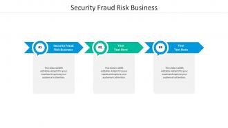 Security fraud risk business ppt powerpoint presentation slides summary cpb