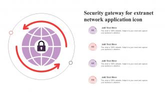 Security Gateway For Extranet Network Application Icon
