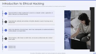 Security Hacker Introduction To Ethical Hacking Ppt Powerpoint Presentation Portfolio