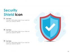 Security Icon Money Shield Alarm camera Gate Wall