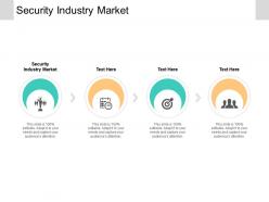 Security industry market ppt powerpoint presentation professional slideshow cpb