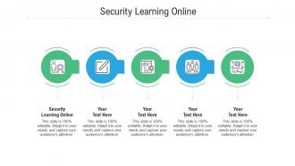 Security learning online ppt powerpoint presentation icon slides cpb