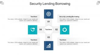 Security lending borrowing ppt powerpoint presentation gallery graphics example cpb