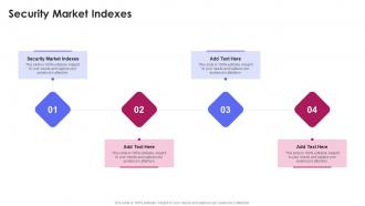 Security Market Indexes In Powerpoint And Google Slides Cpb