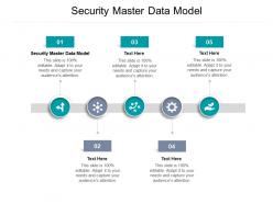 Security master data model ppt powerpoint presentation layouts model cpb