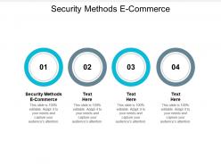 Security methods e commerce ppt powerpoint presentation outline graphic images cpb