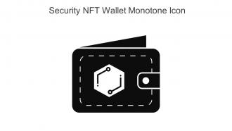 Security NFT Wallet Monotone Icon In Powerpoint Pptx Png And Editable Eps Format