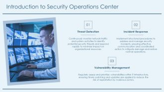 Security Operations Center PPT Template AT Graphical Template